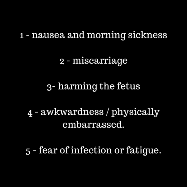 5 Fears Of Sex During Pregnancy Ciaran